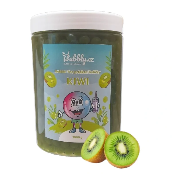 Bubble Tea práskací kuličky kiwi