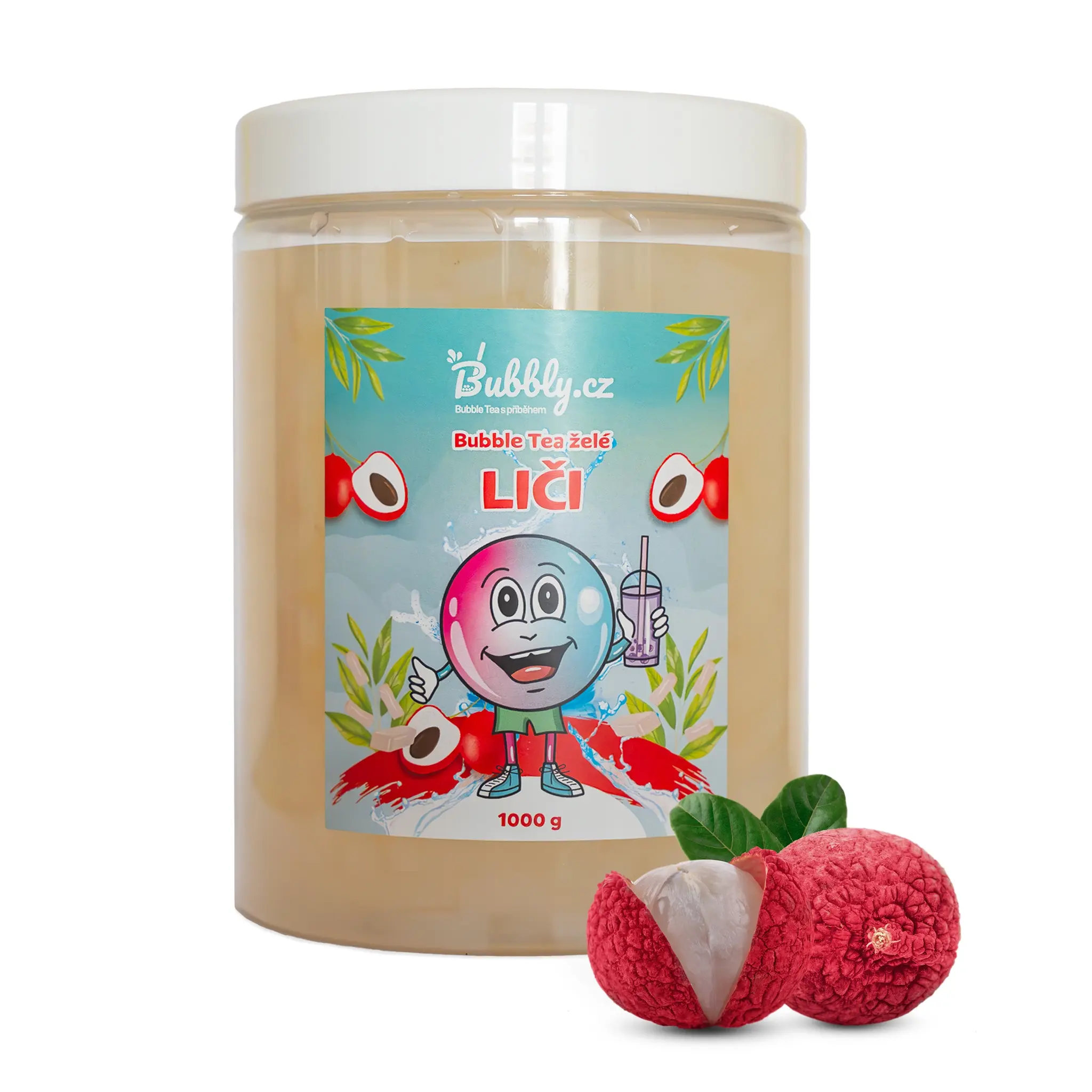 Bubble Tea želé – liči, 1000g