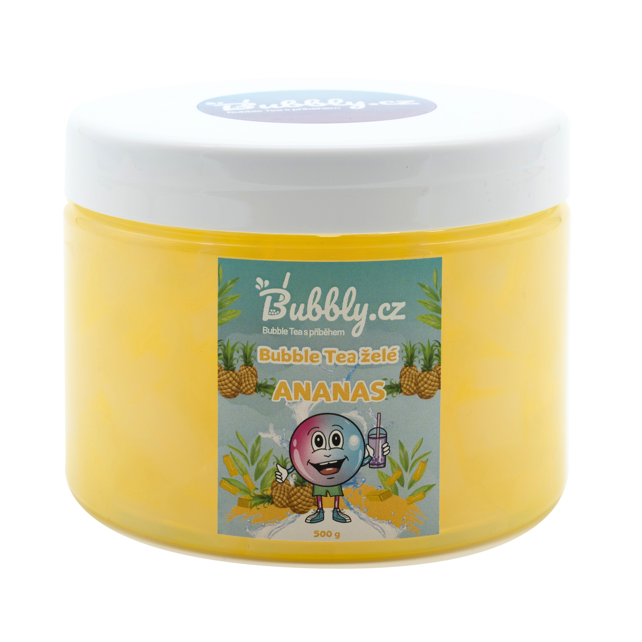 Bubble Tea želé – ananas, 500g