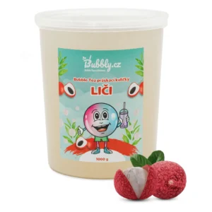 Bubble Tea práskací kuličky – liči, 1000g