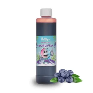 bubble tea sirup borůvka