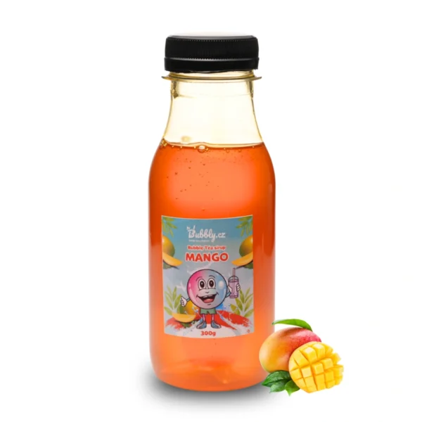 bubble tea sirup mango