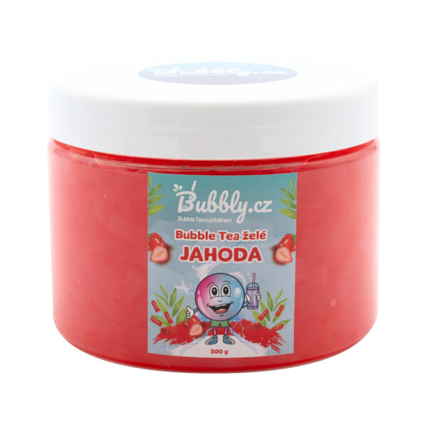 Bubble Tea želé – jahoda, 500g