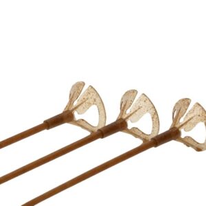 Tyčka BIO na balónky z agáve s kloboučkem - 30cm, 1ks