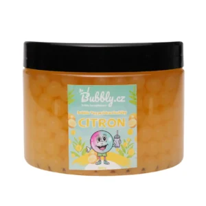 Bubble Tea práskací kuličky – citron, 500g