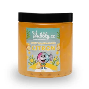 Bubble Tea práskací kuličky – citron, 250g