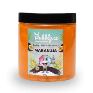 Bubble Tea práskací kuličky – marakuja, 250g