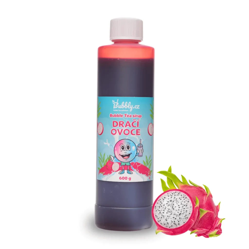 bubble tea sirup dračí ovoce