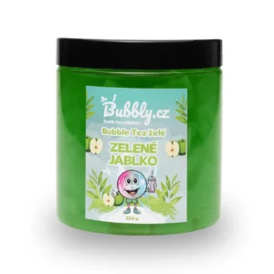 Bubble Tea želé – zelené jablko, 250g